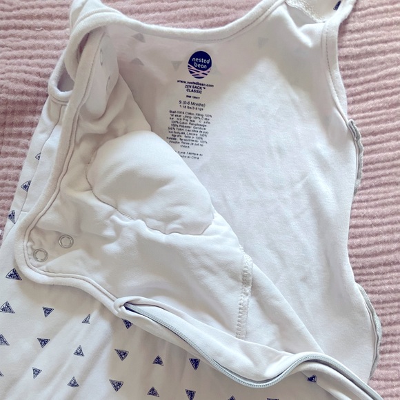 Two Nested Bean Sleep Sacks size 0-6 months - Picture 3 of 4